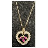 Sterling Silver Vermeil Ross Simons Necklace
