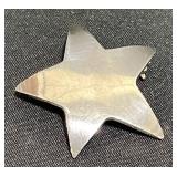 Sterling Silver Taxco Star Brooch Pin