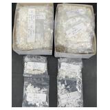 Approx 10,000 New White Buttons Sz 13L