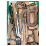 Lot Vintage & Antique Tools ï¿½ D Shackle, Ice Pick