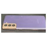 Samsung Smartphone w Purple Back & Dual Cameras