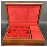 Swiss Reuge Wooden Musical Jewelry Box