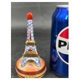 Porcelain Eiffel Tower Trinket Box