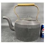 Antique E. Pugh Wednesbury Iron Tea Pot Kettle