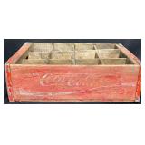 Vintage Wooden Coca-Cola Bottle Crate