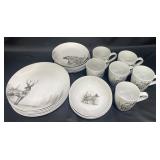 Mikasa Wise Walkers Dishes ï¿½ Bear, Moose, Wolf