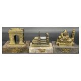 3 Small Vintage Paris Government Offices Souvenirs