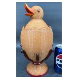 MCM Woven Duck Basket