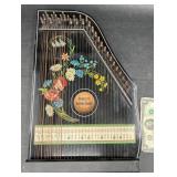 Vntg Germanï¿½Jubeltone Konzert-Salon-Harfe Zither