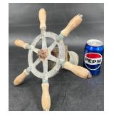 Antique or Vintage Nautical Shipï¿½s Steering Wheel