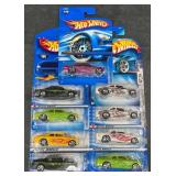 9 Assorted Hot Wheels Shoe Box Cars 1999-2005