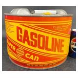 Vintage Stancan Metal Gas Can 2.5 Gallons