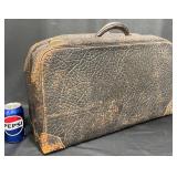 Genuine Seal Leather Vintageï¿½Suitcase