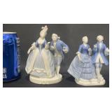 Rare ER Bavaria Germany Courting Couples Figurines