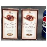 2 New 50ml Crown Perfumes Choco Musk Sprays