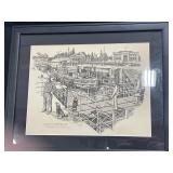 Locks & Beagles Art Print by Christopher Bollen