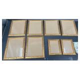 8 Vintage 1950ï¿½s Hawaii Bamboo Photo Frames