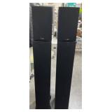 2 Polk Audio Monitor 50 Series II Black Speakers