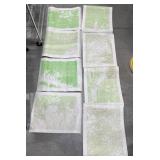 8 Vintage Mid-60ï¿½s USGS Utahï¿½Topographicï¿½Maps