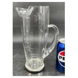 Wallace Sterling Silver Base Stardust Pitcher