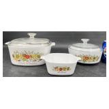 5-Pc CorningWare Spice of Life Baking Dishes