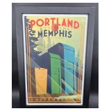 2017-2018 Portland Trailblazers Game Day Poster