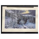 Hunters Moon The Hunt Art Print by Michael Sieve