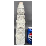 Vntg 1958ï¿½MH Strikow Porcelain Totem Pole Decanter