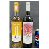 2 Sealed Bottles of Hermes & Amethystos Wines