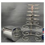 Hand Towel Washcloth Holder & Toilet Paper Holder