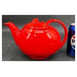 Hallï¿½s Chinese Red Hook Cover Tea Pot 1420