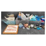 Whale & Seal Life Figurine Decor Collection