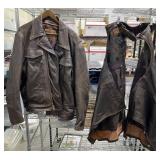 First Classics Leather Cycle Jacket, Leather Chaps