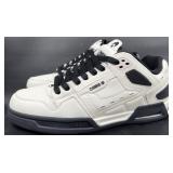 Osiris Peril Eggshell & Black Sneakers Menï¿½s Sz 11