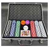 New Texas Hold ï¿½Em Poker Chip Set in Case