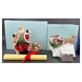 2 PartyLite Christmas Tealight Candle Holders