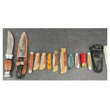 Fixed Blade & Folding Pocket Knives Collection
