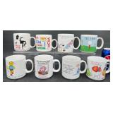 8 Coffee Mugs ï¿½ Humorous & Playful Designs