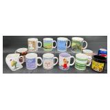 12 Coffee Mugs ï¿½ Humorous & Playful Designs