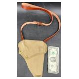 Japanese Nambu Type 94 Canvas Holster w Strap