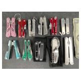 11 Folding Multi-Purpose Folding Tool Knives