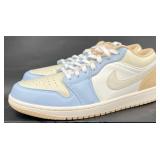 Nike Air Jordan 1 Low Blue Coconut Milk Sneakers 9