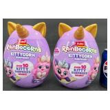 2 New Zuru Rainbocorns Kittycorn Surprise Toys