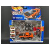 Sealed Hot Wheels Mechanics ï¿½68 Mustang Play Set