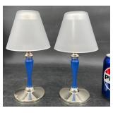 Pairï¿½PartyLite Coronation 8.5ï¿½ Tealight Lamps