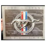 Ford Mustang 35th Anniversary Metal Sign