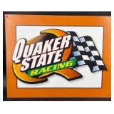 Quaker State Racing Metal Signï¿½12.5" x 16"