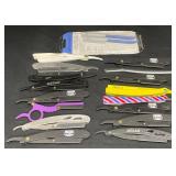 Lot of Barberï¿½sï¿½Straight Razors ï¿½ Utopia Care +