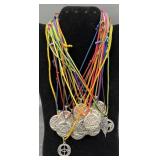 17 Celtic Knot Pendant Necklaces w Display