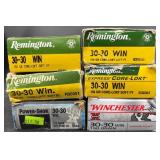 30-30 Ammunition Lot ï¿½ Remington & Winchester